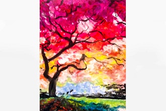 Paint Nite: Under the Red Tree